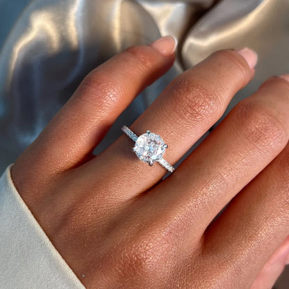 IVY - Anillo Moissanita
