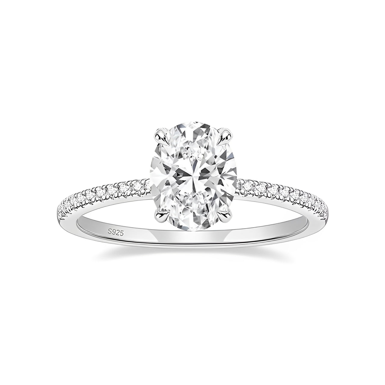 IVY - Anillo Moissanita